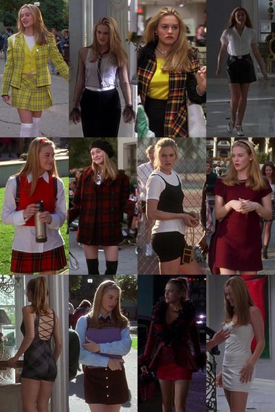 90s Girl Fashion, Clueless Vibes, Stile Blair Waldorf, Clueless Cher, Look 80s, Cher Outfits, 90's Party, Tv Outfits, 90’s Outfits