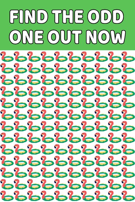 You're A GENIUS If You Can Find Odd One Out In 10 Seconds. Odd One Out, Eye Sight, Skill Saw, The Odd Ones Out, 10 Seconds, Canning, 10 Things, Quick Saves