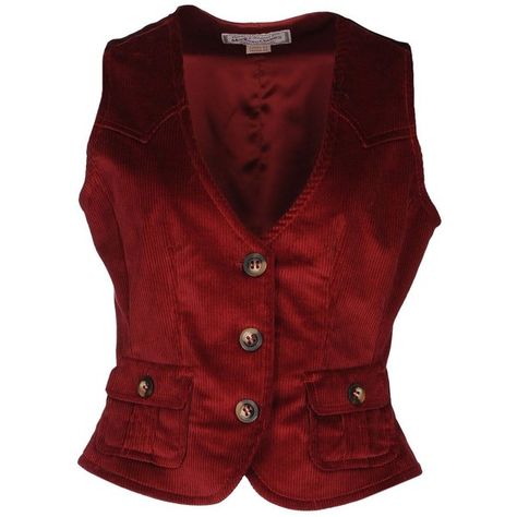 Marlboro Classics Top (£79) ❤ liked on Polyvore featuring outerwear, vests, shirts, jackets, red, waistcoat vest, multi pocket vest, red sleeveless vest, red vest and vest waistcoat Couture, Haute Couture, Prom Vest, Victorian Vest, Multi Pocket Vest, Red Waistcoat, Hoco Inspo, Corduroy Vest, Red Clothes