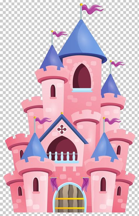 Drawing Eiffel Tower, Architecture Cartoon, Castle Cartoon, Disney Princess Cake Topper, Castle Clipart, Castle Cake Topper, Disney Princess Castle, Princess Castle Cake, Castle Illustration
