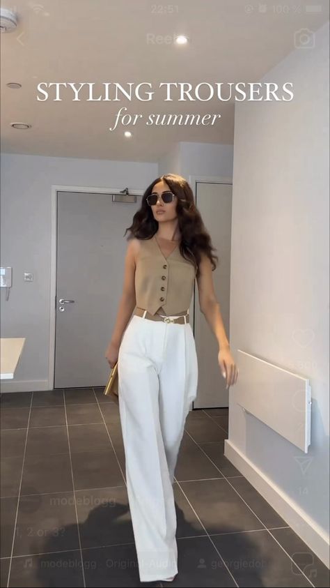 Long Palda Outfits Ideas, Strapless Vest Outfit, Casual Afternoon Tea Outfit, Old Money Women Dresses Classy, Business Casual Outfits Young Women, Casual Summer Outfits Office, Lenin Outfits Women, Outfit Ideas Elegant Classy, Work Brunch Outfit