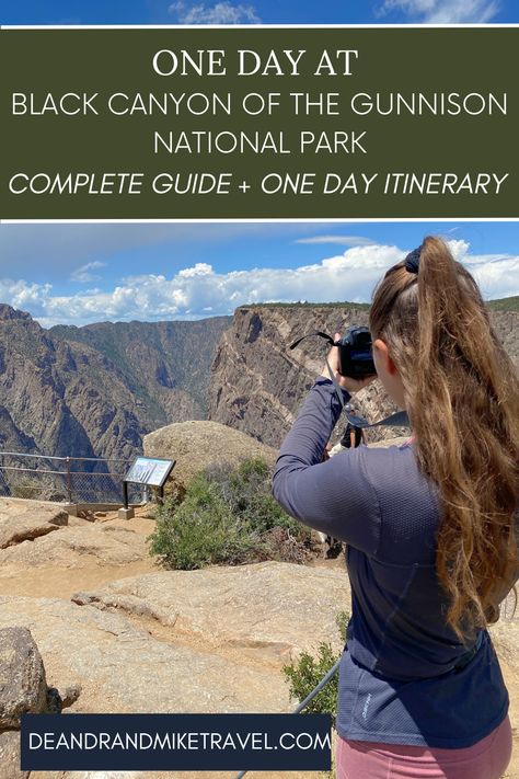 Black Canyon Of The Gunnison National Park, Black Canyon National Park, Black Canyon Colorado, Gunnison Colorado, Black Canyon Of The Gunnison, Colorado National Parks, Gunnison National Park, Mountain Trip, Colorado Travel Guide