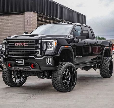 Gmc 2500 Denali Lifted Trucks, Gmc Black Truck, Black Gmc Denali Truck, Gmc Denali Truck Lifted, Lifted Gmc Trucks, Gmc Duramax Diesel Lifted, Black Gmc Truck, Gmc Denali 2500 Hd, Gmc Lifted Trucks