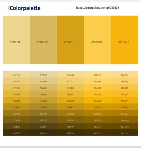 Gold Color Number Code, Gold Shades Palette, Gold Colour Pallete, Golden Color Code, Gold Color Hex, Colour Palette Gold, Gold Color Code, Golden Color Palette, Color Palette Gold