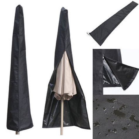 Making Lemonade Out Of Lemons - Tracy's Product Opinions: Patio Umbrella Cover, Garden Yard Market Parasol C... Outdoor Umbrella Covers, Patio Umbrella Covers, Umbrella Canopy, Waterproof Patio, Sun Shelter, Umbrella Cover, Garden Umbrella, Outdoor Patio Umbrellas, Canopy Cover