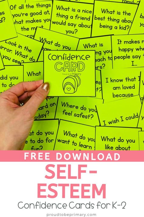 Activities To Build Self Esteem, Self Identity Activities Kindergarten, Self Esteem Lessons For Elementary, Kindergarten Counseling Lessons, Self Efficacy Activities, Kindergarten Social Skills Activities, Building Self Esteem In Kids, Kids Self Esteem Activities, Self Esteem Bucket