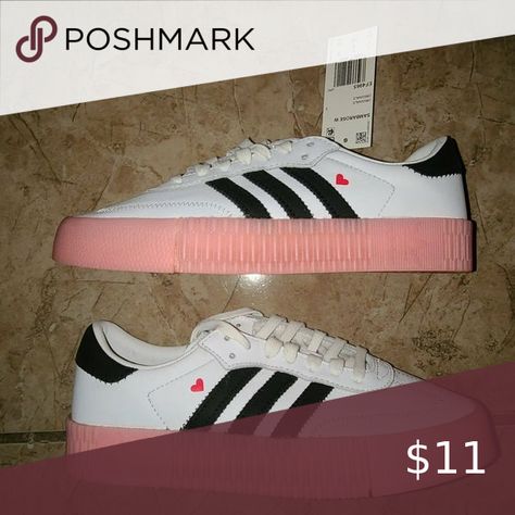 Adidas SAMBAROSE Women Valentine Size Adidas Sambarose, Adidas Samba Sneakers, Adidas Superstar Sneaker, Adidas Sneakers, Adidas, Sneakers, Outfit Inspo, Plus Fashion, Closet