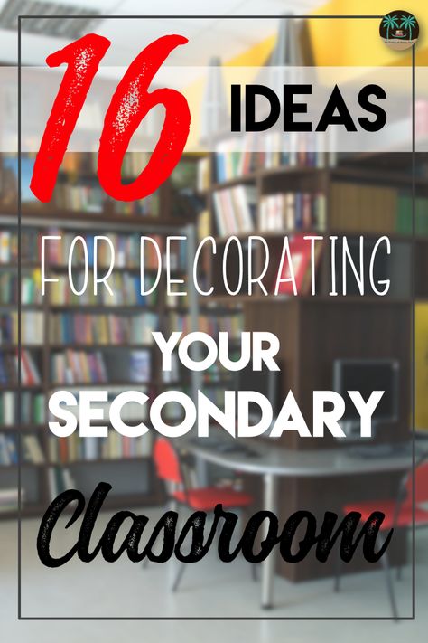 Sixteen secondary classroom decoration ideas from middle and high school teachers. Decorating middle and high school classrooms can be challenging, but with these tips, you're sure to find something new to add to your existing decor. Classroom Decorations For High School, Class Wall Decoration Ideas High School, High School Psychology Classroom, High School Wall Decor, Decorating English Classroom, Comfy High School Classroom, Student Center Bulletin Board High Schools, High School Room Decor, English Highschool Classroom Decor