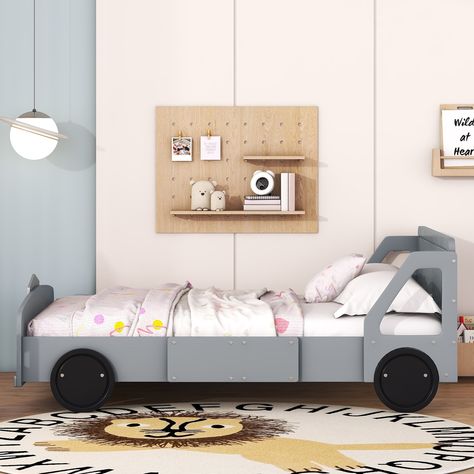 Descriptions: Elevate your bedroom's style and comfort with our car design bed. Crafted from high-quality plywood and MDF, this bed ensures durability while providing a unique aesthetic to your space. Car Bed Frame, White Platform Bed, Kids Car Bed, Wood Platform Bed Frame, Wooden Platform Bed, Full Size Platform Bed, Car Bed, Mc Queen, Kids Beds