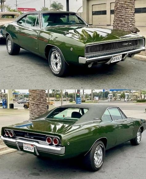 Tumblr, Dodge Charger 68, 68 Charger, Classic Car Photography, 1968 Dodge Charger, Plymouth Duster, Old Vintage Cars, Dodge Muscle Cars, Cool Car Pictures