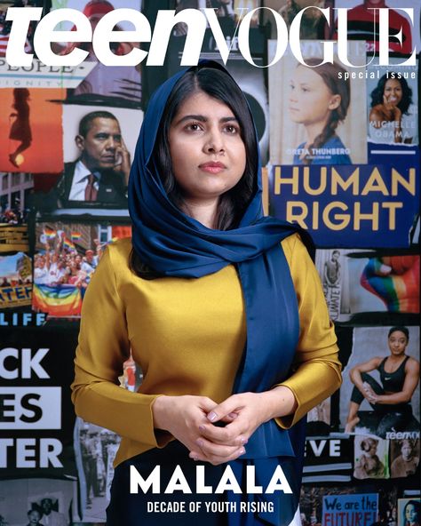 Generational Differences, Malala Yousafzai, Human Right, Teen Vogue, Inspirational Women, Powerful Women, Human Rights, Girl Power, Role Models