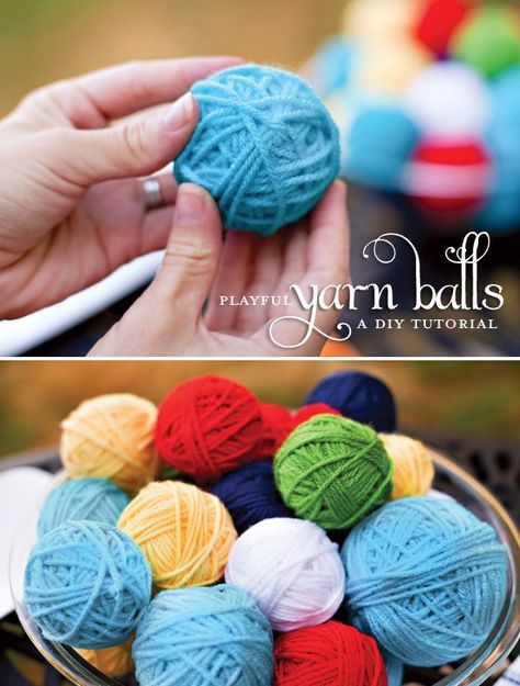 YARN BALLS are one of my favorite DIY party decor ideas for a few reasons: 1. They are SUPER EASY! 2. They are really cute & versatile (in other words Kitten Birthday Party, Cat Themed Parties, Kitten Party, Lalaloopsy Party, Diy Dekor, Yarn Balls, Kitten Birthday, Cat Birthday Party, Festa Party