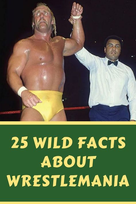 25 Wild Facts About WrestleMania I Teacher Appreciation, Hulk, Wwe Facts, Pro Wrestler, Hulk Hogan, Melodrama, John Cena, Pro Wrestling, Facts About