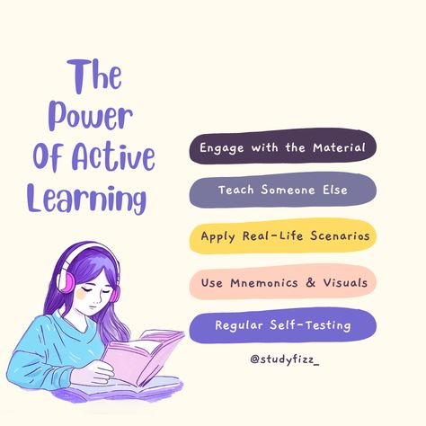 Unleash the power of active learning with these essential tips! From hands-on activities to engaging discussions, discover how to transform your study sessions into dynamic learning experiences. Embrace these strategies and watch your knowledge and understanding flourish. 🌟🔥 English Vocabulary Games, Learning Hacks, Retrieval Practice, Active Learning Strategies, Memory Retention, Study Sessions, Mind Maps, Exams Tips, Social Post