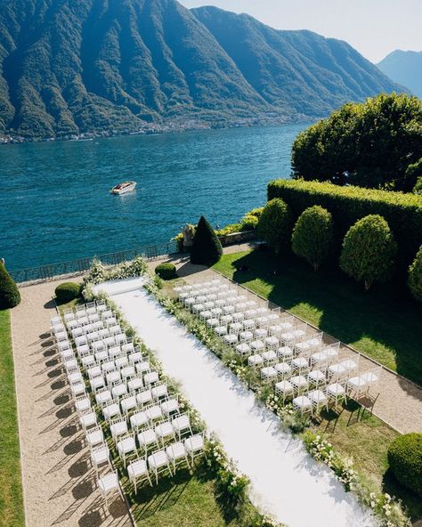 Bridal Bliss: Amber And Femi's Lake Como, Italy Wedding Was Filled With Love And Luxury | Essence Bonito, Old Money Italy Wedding, Italy Beach Wedding, Como Italy Wedding, Lake Como Italy Wedding, Wedding Lake Como, Italy Weddings, Weddings In Italy, Minimal Wedding Dress