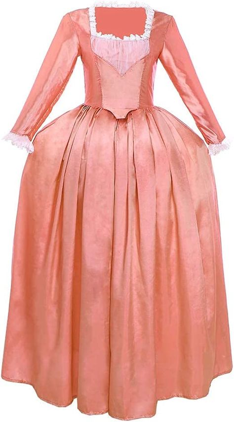 Amazon.com: Women's Musical Hamilton Elizabeth Schuyler Angelica Peggy Cosplay Costume Dress Gown XS : Clothing, Shoes & Jewelry Elizabeth Swann Costume, Hamilton Cosplay, Hamilton Costume, Elizabethan Dress, Sister Costumes, Eliza Schuyler, Trio Halloween Costumes, Corset Style Dresses, Colonial Dress