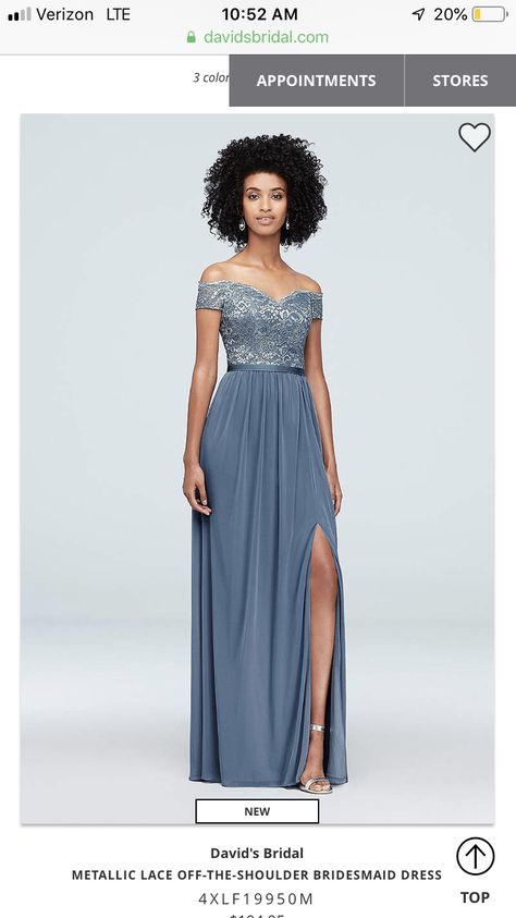 Dana’s Maid of Honor Dress Dusty Blue Maid Of Honor Dress, Maid Of Honor Gown Elegant, Blue Maid Of Honor Dress, Pink Chiffon Gown, Steel Blue Bridesmaid Dresses, Romantic Bridesmaid Dresses, Classic Bridesmaids Dresses, Maid Of Honor Dress, Bridesmaids Gowns