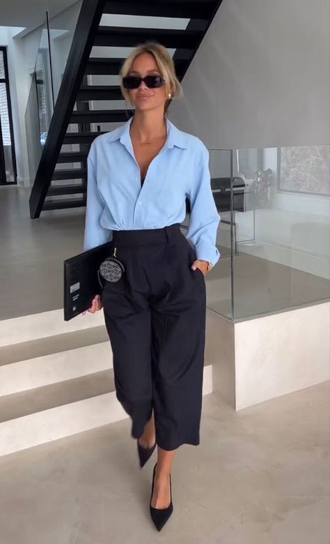 70+ Business Casual Outfits Inspiration - Boss Babe Chronicles Business Denim Outfits, Casual Boss Babe Outfit, Smart Spring Outfits, Feminine Business Outfit, Business Smart Outfits For Women, Work 2024 Outfits, Summer Office Looks For Women, Casual Office Outfit Summer, 2024 Fashion Outfits