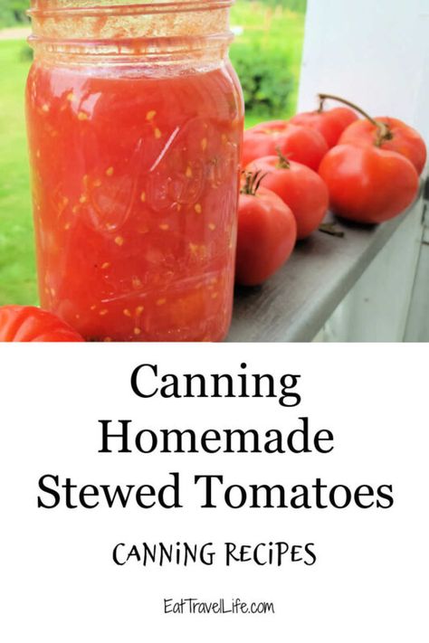 If you like to make lasagna, chili and other tomato based recipes, you use your own canned stewed tomatoes with these how to instructions. #canning #canningtomaotes #stewedtomatoes #howtocantomatoes #gardening #stewtomatorecipes Italian Stewed Tomatoes Recipe, Stewed Tomatoes Canning Recipe, Canned Stewed Tomato Recipes, Stewed Tomato Recipes, Canning Stewed Tomatoes, Canned Stewed Tomatoes, Canned Tomato Recipes, Italian Stew, Canning Tomatoes Recipes