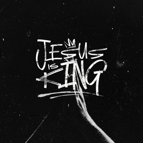 Christian Graffiti Art, Christian Punk Aesthetic, Christian Typography Design, Jesus Is King Tattoo, Jesus Is King Wallpaper, Graphic Design Christian, Jesus Graphic Design, Jesus Graffiti, Christian Graffiti