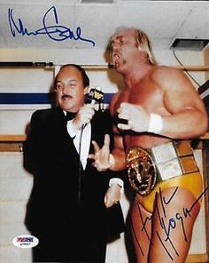 Mean Gene Okerlund. Hulk, Awa Wrestling, Hulk Hogan, Big Guy, Incredible Hulk, Wwe Superstars, 8x10 Photo, Pro Wrestling, Sport Fitness