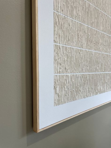 BETWEEN the LINES collection 30x40 Textured plaster wall - Etsy Schweiz Oversized Textured Wall Art, Large Spackle Art, Poly Filler Canvas Art, Trio Painting Ideas On Canvas, Diy Wall Art Abstract, Diy Minimalist Art, Diy Oversized Wall Art, Textured Plaster Wall Art, White Textured Wall Art