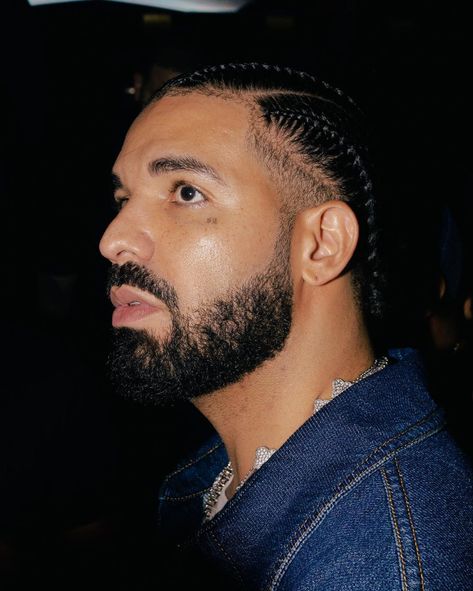 Drake rapper rap hiphop music Drake Beard, Aesthetic Trinkets, Champagne Papi, Drake Photos, Drizzy Drake, Natural Hair Men, Drake Drizzy, Drake & Josh, Cornrow Hairstyles For Men