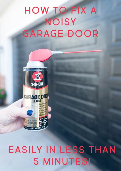 Garage Door Lubrication, Garage Door Top Seal, Garage Door Track, Garage Hacks, Garage Door Seal, Garage Door Maintenance, Garage Door Springs, Heated Garage, Diy Garage Door