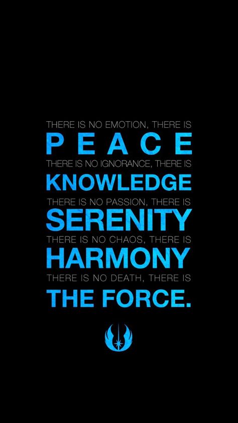 Star Wars Ideas, Jedi Symbol, Jedi Code, Star Wars Wallpaper Iphone, Iphone Wallpaper Stars, Wall Paper Iphone, Star Wars Meme, Paper Iphone, Iphone Quotes