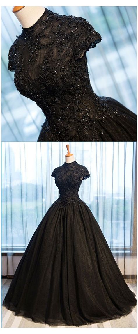 Open Backs, Black Tulle Prom Dress, Prom Dress Beaded, Pageant Dresses For Teens, Wedding Dress Black, Wedding Guest Gowns, Formal Prom Dress, Open Back Prom Dresses, Elegant Bridesmaid Dresses