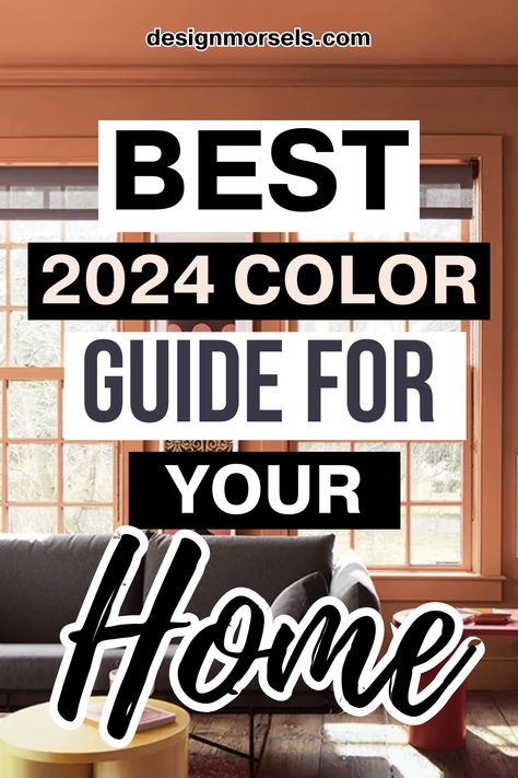 Are you ready to peek into the future of home decorating? Discover what hues will be the most popular for home interiors this year with the 2024 paint color trends from all of the major paint companies. Modern Home Wall Color, Modern Colors For Living Room, Popular House Colors Interior, Painting Ideas Home Wall, Colours To Paint Inside The House, Color Combination Interior Design, Indoor Wall Paint Colors, Inside House Paint Colors Ideas, Home Color Trends 2024