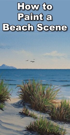 Painting A Seascape, How To Shade With Acrylic Paint, How To Paint A Seascape, How To Paint Seascapes, How To Paint The Ocean With Acrylics, How To Paint The Sea, How To Paint Sea, How To Paint Water With Acrylic, Painting Seascapes