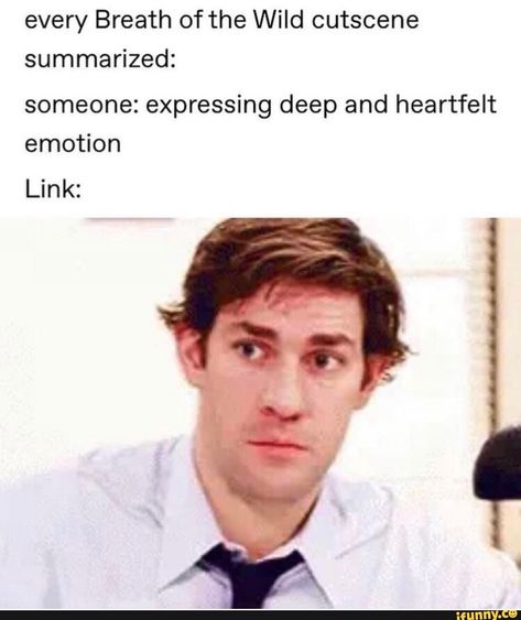 every Breath of the Wild cutscene summarized: someone: expressing deep and heartfelt emotion Link: – popular memes on the site iFunny.co #markiplier #celebrities #mario #cool #zelda #pokemon #funny #jacksepticeye #marvel #markiplier #ifunny #every #breath #wild #cutscene #expressing #deep #heartfelt #emotion #pic Botw Aesthetic, Funny Zelda, Botw Link, Botw Zelda, Zelda Funny, Legend Of Zelda Memes, Zelda Botw, Video Game Memes, Wind Waker