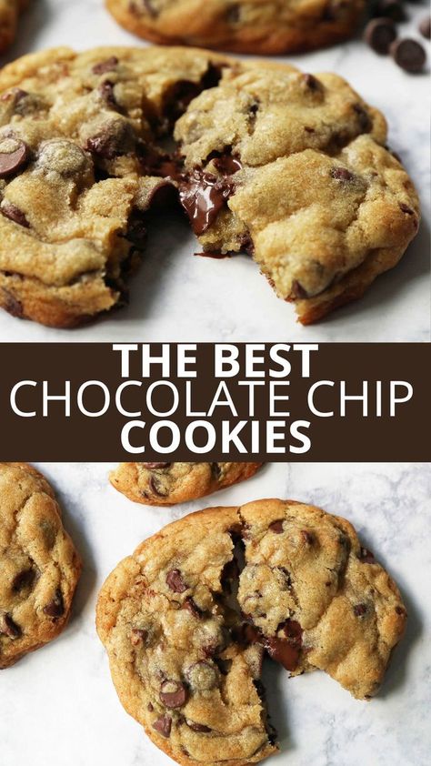 Madeleine, Hershey Chocolate Chip Cookies, Chocolate Triffle Recipe, Lindt Chocolate Recipes, Chocolate Smoothie Recipes, The Best Chocolate Chip Cookies, Best Chocolate Chip Cookies, Cookie Bakery, Homemade Recipes Dessert