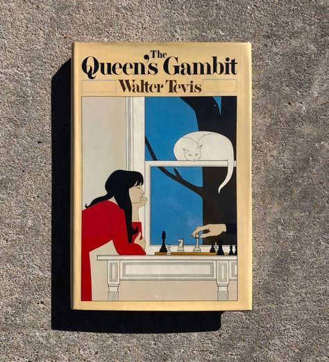 The Queen's Gambit Book, The Queens Gambit Book, Queens Gambit Book, Cool Book Covers, Inspirasi Jurnal, The Queens Gambit, Beth Harmon, Queens Gambit, Must Read Books