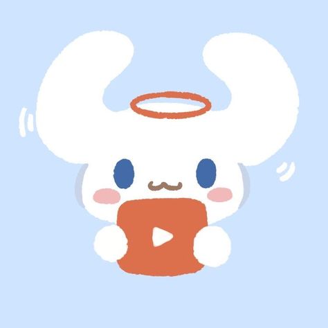 #youtube #icon #cinnamoroll #aesthetic #icon Cute Youtube Icons, Apps Kawaii, Icones Do Iphone, Kawaii Icons, Cat App, Youtube Icon, Kawaii App, Karakter Sanrio, Cute Wallpapers For Ipad