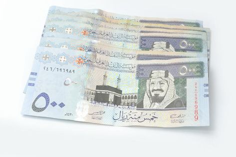Saudi Currency, Saudi Riyals, Vision 2024, Five Hundred, Birthday Wishlist, Photo Image, Stock Photo, Stock Photos, Money