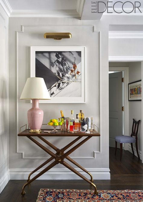 Emmy Rossum's NYC Apartment Is More Traditional Than You're Expecting, But Every Inch as Glamorous Apartment Makeover, Manhattan Apartment, Sopot, New York Apartment, Lounge Decor, Interior Paint Colors, Nyc Apartment, Room Decorating, Remodel Bedroom