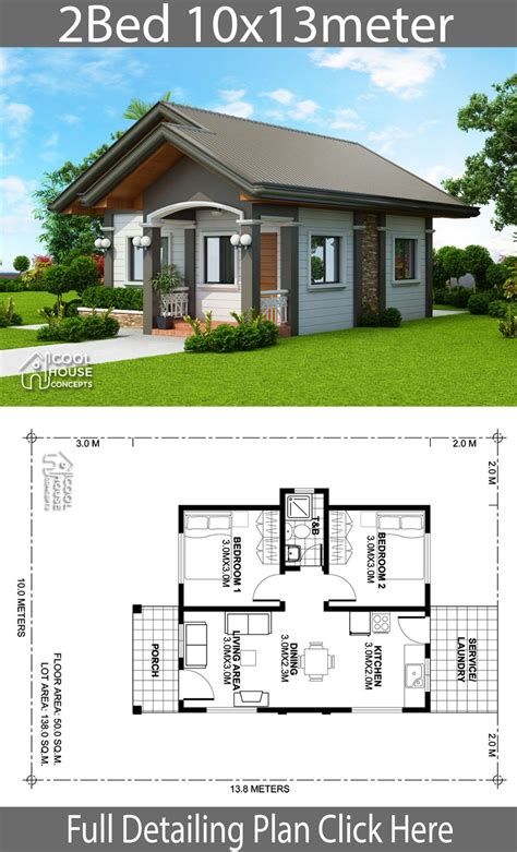 3 Bedrooms Home Design Plan 10x12m - SamPhoas Plansearch Pelan Lantai Rumah, Philippines House Design, Pelan Rumah, Bungalow Style House, Bungalow Style House Plans, Affordable House Plans, Modern Bungalow House, Simple House Plans, Home Design Floor Plans