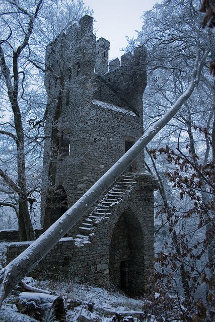 Ruins of Castle “Karlsburg” nearby Rheinböllen and Stromberg What we have done for ourselves alone dies with us; what we have done for others and the world remains and is immortal. ~Albert Pike Ancient Ruins, Abandoned Castles, Abandoned Mansions, Haunted Places, Stone Building, Chateau Medieval, Castle Ruins, Old Stone, Old Building