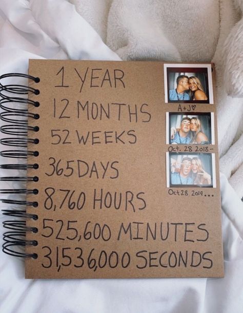 Boyfriend Scrapbook, Organizator Grafic, Anniversary Scrapbook, Anniversaire Diy, Diy Anniversary Gift, Birthday Gifts For Boyfriend Diy, Kartu Valentine, Cadeau Couple, Bff Birthday