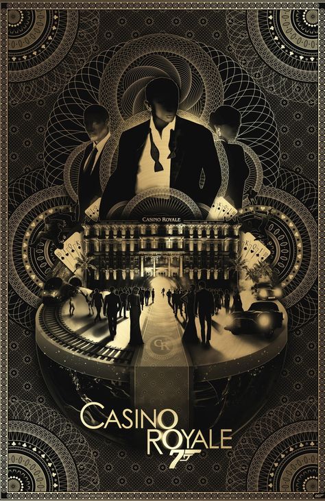 Secret Cinema, James Bond Casino, James Bond Casino Royale, Craig Bond, 007 Casino Royale, Casino Royale Movie, James Bond Movie Posters, Casino Royale Theme, James Bond Theme