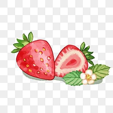 Cute Strawberry Illustration, Strawberry Cute Drawing, Strawberry Art Cute, Strawberry Cartoon Drawing, Strawberry Drawing Cute, How To Draw Strawberry, Strawberry Illustration Cute, Cute Strawberry Icon, Drawing Strawberries