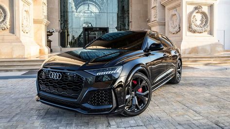 Audi RS Q8 without gasoline particulate filter | Motor1.com Photos Audi Rsq8, Dream Cars Audi, Audi Q8, Luxury Cars Audi, Black Audi, Luxury Car Brands, Audi S3, Lux Cars, Audi Rs