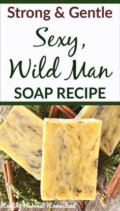 Soap Advertising Photography, Lemongrass Soap Recipe, Homemade Soap For Men, Mens Soap Recipe, Homemade Bar Soap Recipe, Homemade Soap Packaging Ideas, Hot Process Soap Recipes, Manly Soap Recipes, Cinnamon Soap Recipe