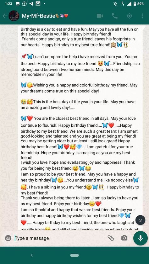 Quotes To Wish Happy Birthday To Friend, Long Message For Best Friend Birthday, Birthday Wish For Bff Best Friends, Birthday Long Wishes, Birthday Msgs For Best Friend, Long Birthday Messages For Best Friend, Long Birthday Wishes For Best Friend, Happy Birthday Wishes For Him Boyfriends Romantic Long Distance, Male Best Friend Birthday Wishes