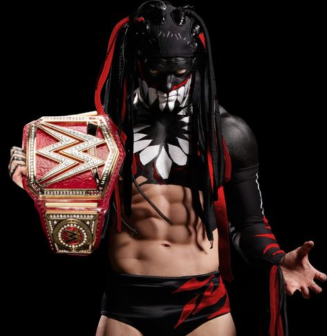 Demon King Finn Balor, Demon Finn Balor, Fin Balor, Wrestling Attire, Finn Balor Demon King, Wwe Art, Aj Styles Wwe, Japanese Wrestling, Balor Club