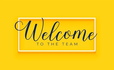 Creative welcome to the team banner for ... | Free Vector #Freepik #freevector #welcome-team #recruitment-banner #hiring #job-banner Welcome To The Team Poster, Recruitment Banner, Welcome To The Team, Team Banner, Welcome To The Group, Welcome Banner, Event Banner, School Events, Vector Photo