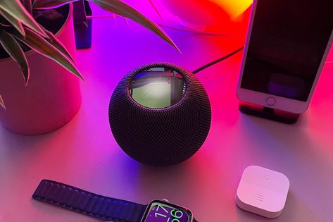 Homepod Mini Aesthetic, Green Magic Homes, Ios Music, Homepod Mini, Apple Homepod, Multi Room Audio, Pod House, Smart Home Control, Green Magic