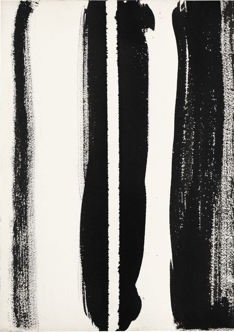 Hard Edge Painting, Franz Kline Art, Barnett Newman, Tate Gallery, Cleveland Museum Of Art, Black And White Painting, Art Courses, Sumi E, Ink On Paper